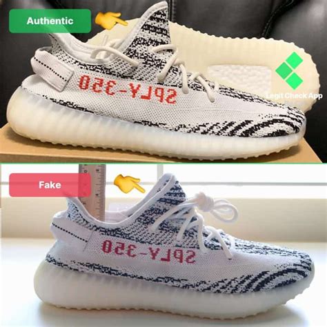 adidas yeezy zebra real vs fake inside tg|yeezy 350 real vs fake.